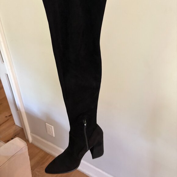 Steve Madden Tava Suede Over-The-Knee Boots 6.5 - Picture 4 of 7